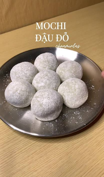 Bánh Mochi đậu đỏ