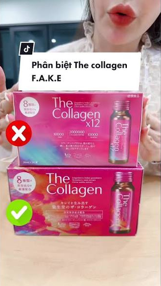 Cách phân biệt Collagen giả và thật Cách phân biệt Collagen giả và thật