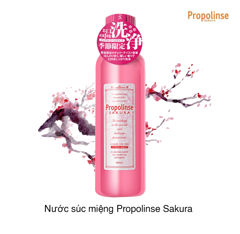 Công dụng của nước súc miệng Propolinse của Nhật Bản