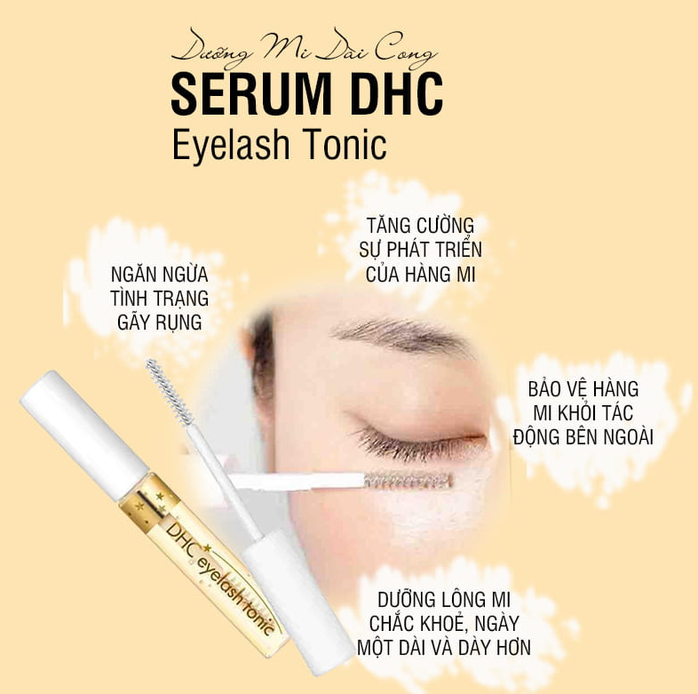 Công dụng của tinh chất dưỡng mi DHC Nhật Bản Công dụng của tinh chất dưỡng mi DHC Nhật Bản