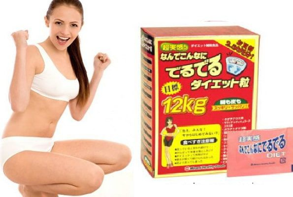Công dụng của viên uống giảm cân Minami Healthy Foods Deru Deru 12kg Nhật Bản