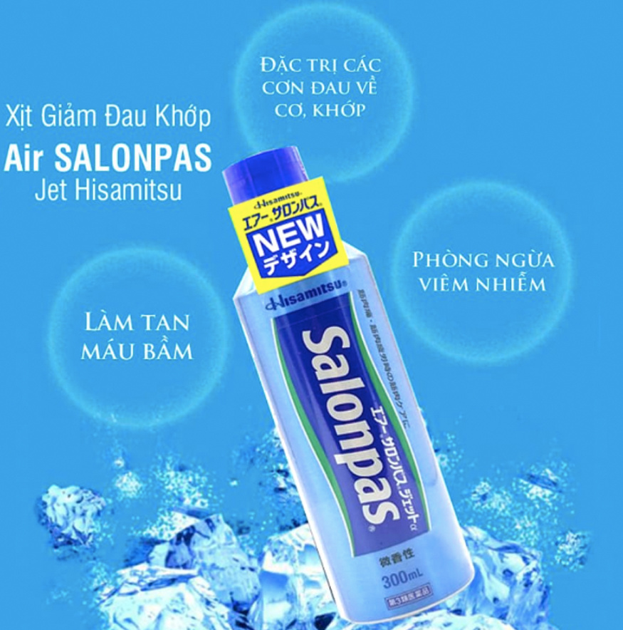 Đặt mua chai xịt giảm đau Salonpas Jet Spray Hisamitsu của Nhật Bản giá tốt