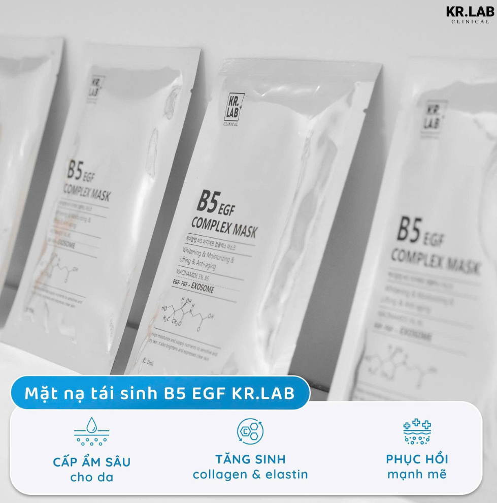 Đặt mua mặt nạ B5 bạc Kr.Lab của Hàn Quốc giá tốt