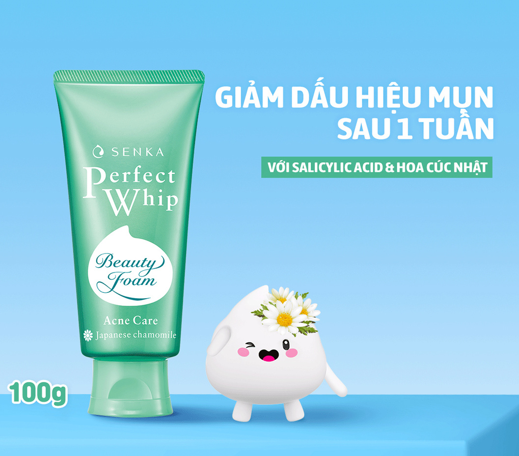 Đặt mua sữa rửa mặt Senka Ferfect Whip của Nhật Bản giá tốt