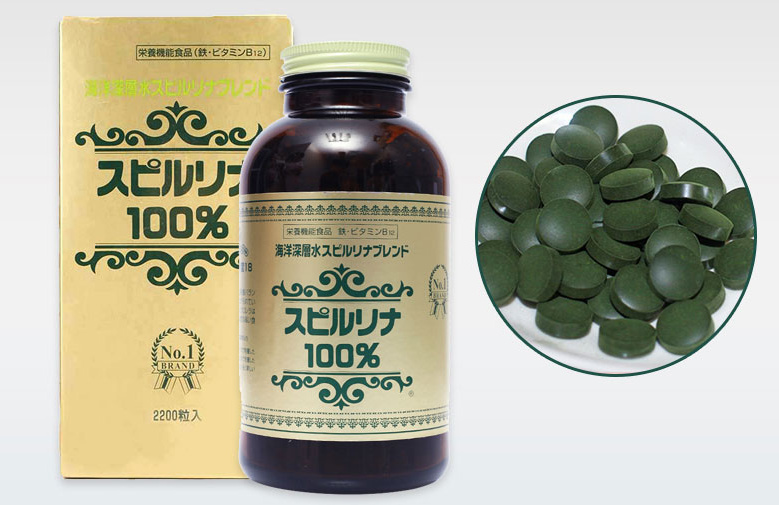 Đặt mua tảo xoắn Spirulina của Nhật Bản giá tốt