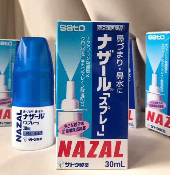 Đặt mua thuốc xịt xoang mũi Nazal của Nhật Bản giá tốt