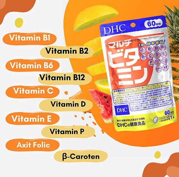 Đặt mua viên uống Vitamin tổng hợp DHC Nhật Bản giá tốt