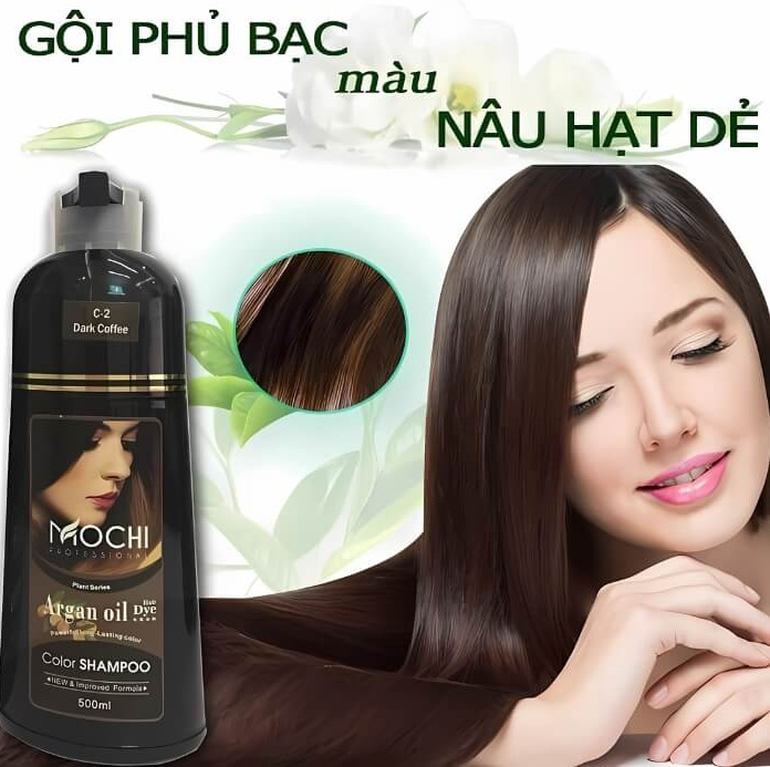 Dầu gội nhuộm tóc Mochi