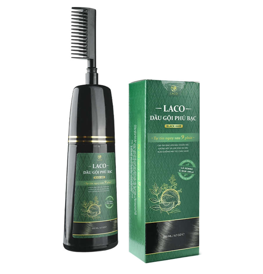 Dầu gội phủ bạc Laco
