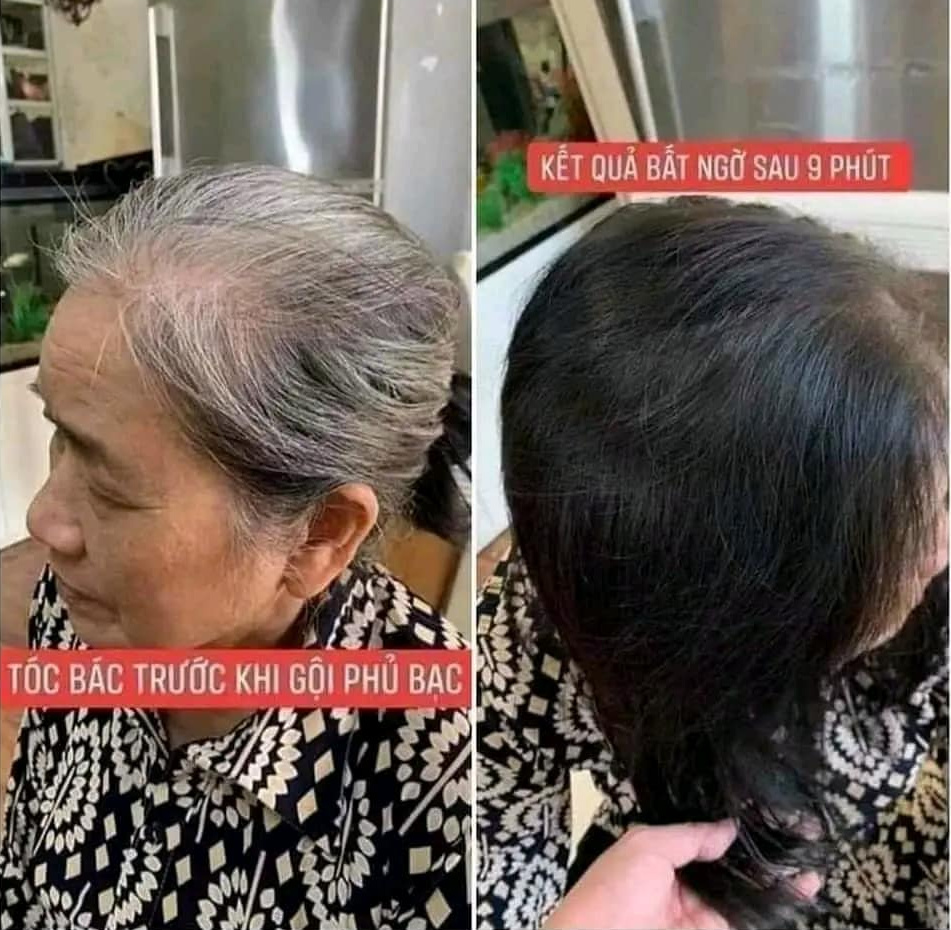 Dầu gội phủ bạc Sin Hair