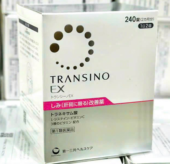Hướng dẫn sử dụng viên uống trị nám Transino 240 viên Nhật Bản Hướng dẫn sử dụng viên uống trị nám Transino 240 viên Nhật Bản