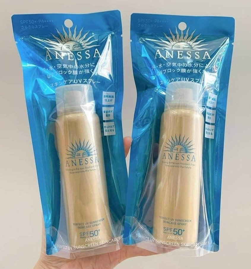 Hướng dẫn sử dụng xịt chống nắng Anessa