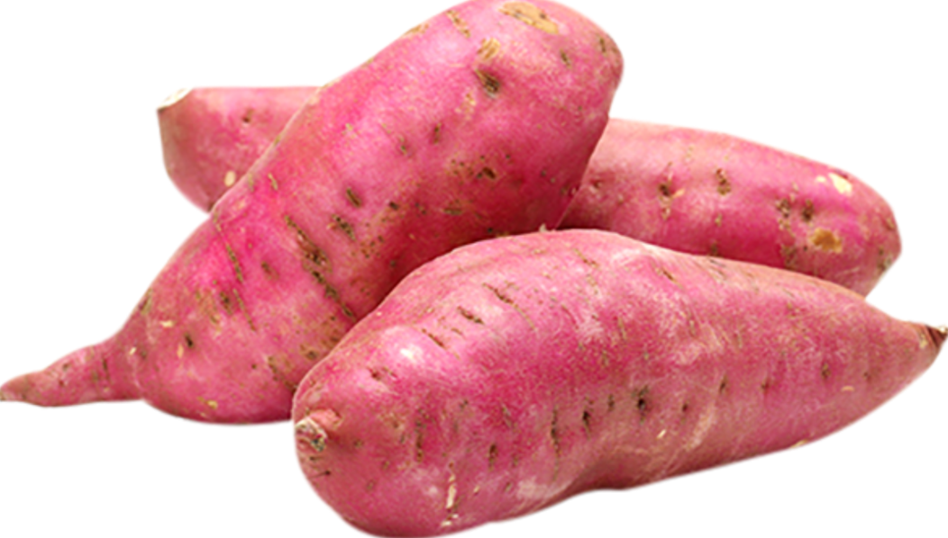 Khoai lang: Chứa dồi dào Beta-carotene (tiền chất của Vitamin A), giúp tăng cường các nang tóc và cải thiện độ chắc khỏe của sợi tóc