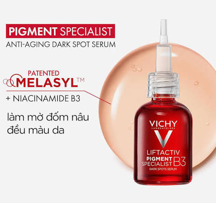 Tinh Chất Vichy Cải Thiện & Ngăn Ngừa Thâm Nám Đốm Nâu Liftactiv B3 Serum Dark Spots & Wrinkles