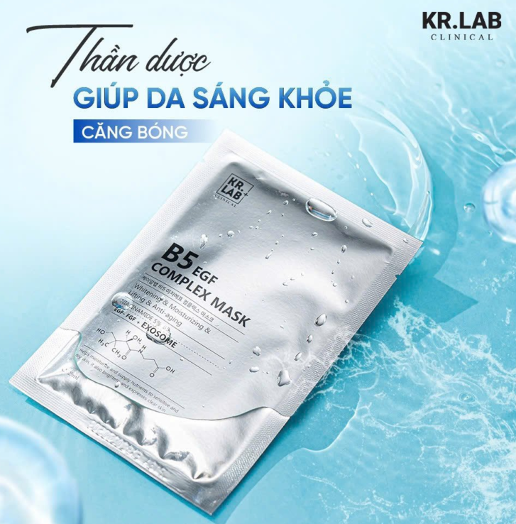 Mặt nạ B5 bạc Kr.Lab của Hàn Quốc