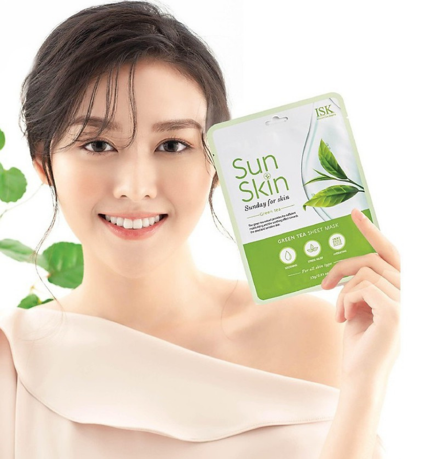 Mặt nạ dưỡng da trà xanh