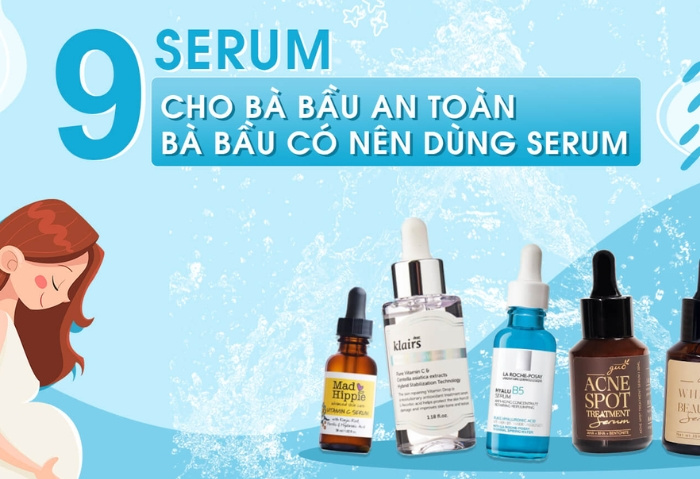 Mẹ bầu có được dùng serum không? Mẹ bầu có được dùng serum không?