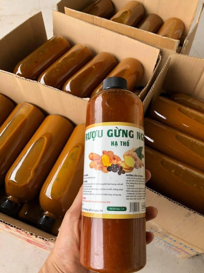 Rượu nghệ gừng hạ thổ 2