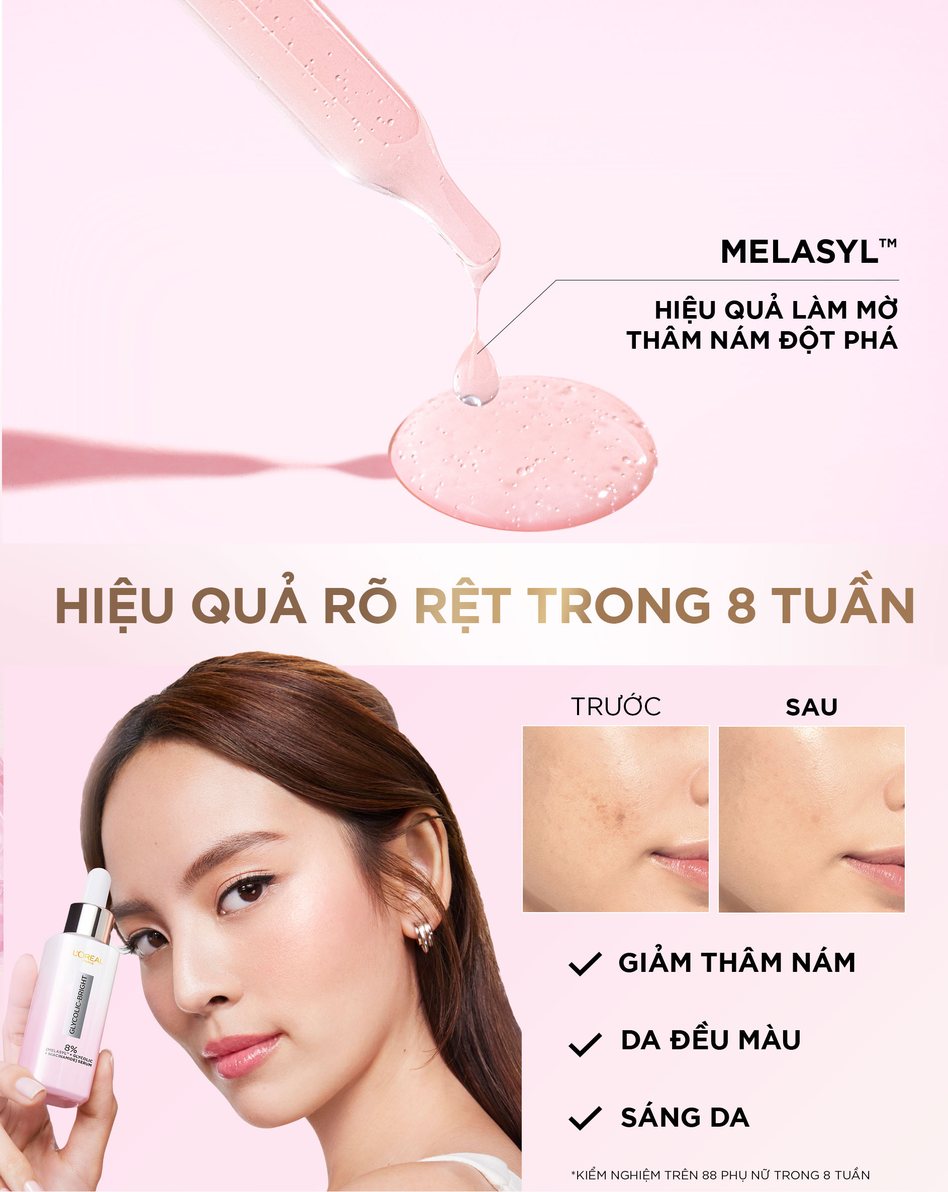 Serum Dưỡng Sáng Da Loreal Glycolic Bright