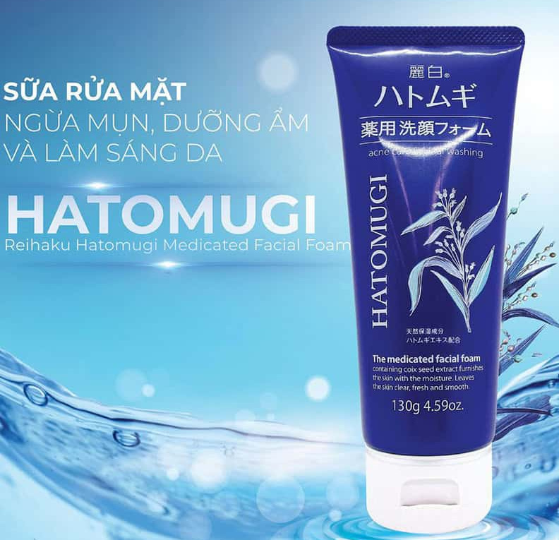 Sữa rửa mặt Hatomugi Nhật Bản giá tốt