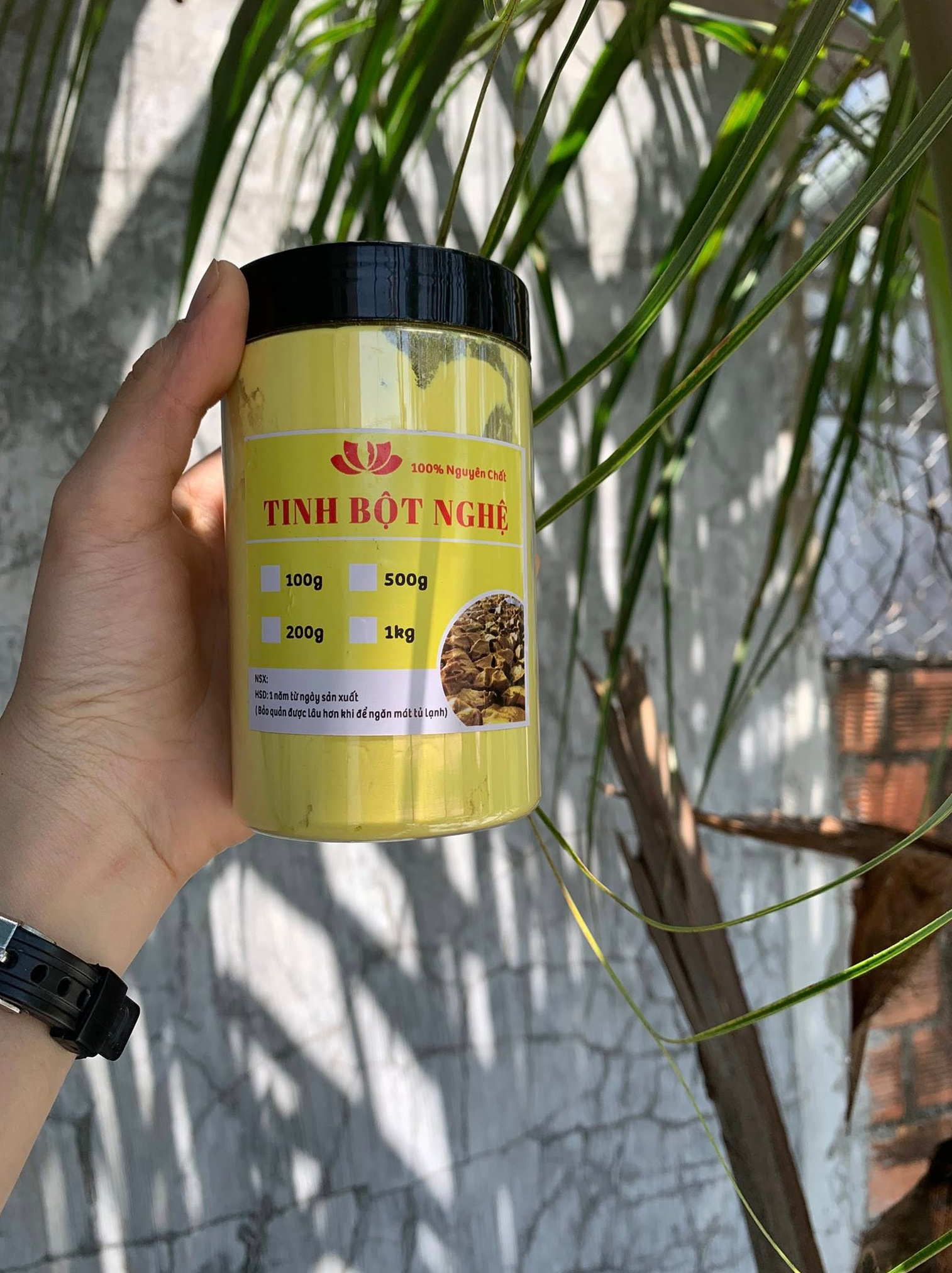 Tinh bột nghệ 10
