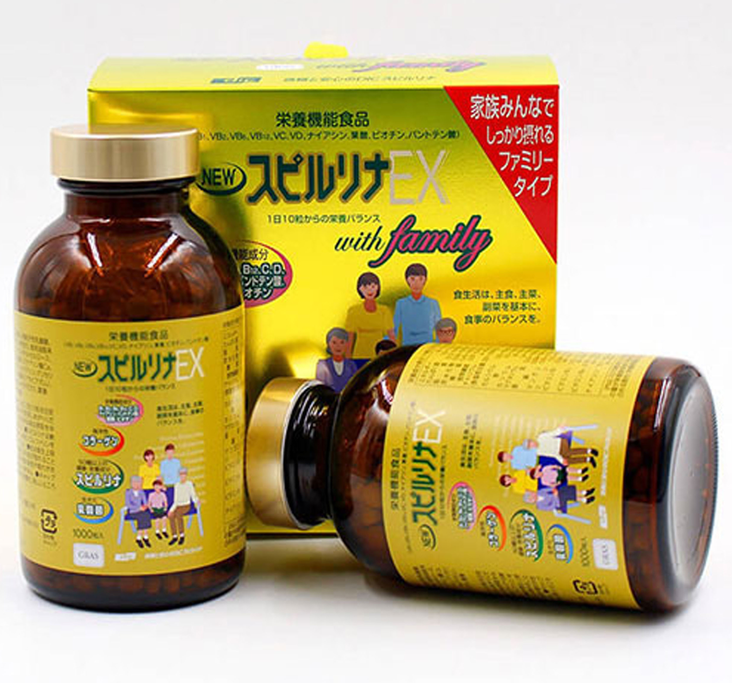 Tảo vàng Spirulina EX của Nhật Bản giá tốt Tảo vàng Spirulina EX của Nhật Bản giá tốt