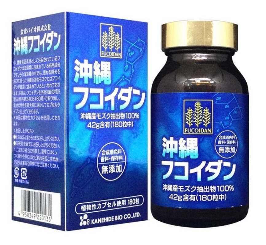 Thành phần của Fucoidan Okinawa - tảo xanh Fucoidan xanh nội địa