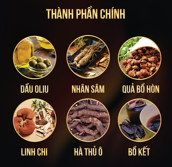 Thành phần của dầu gội phủ bạc Mochi - Nhật Bản