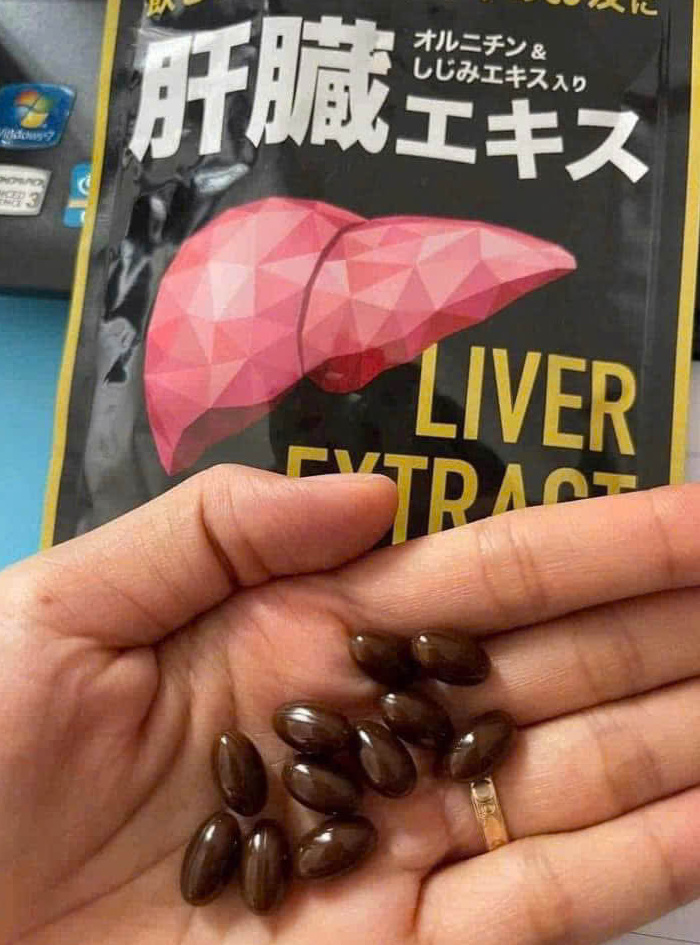 Thành phần của viên uống bổ gan Liver Extract Seedcoms của Nhật Bản