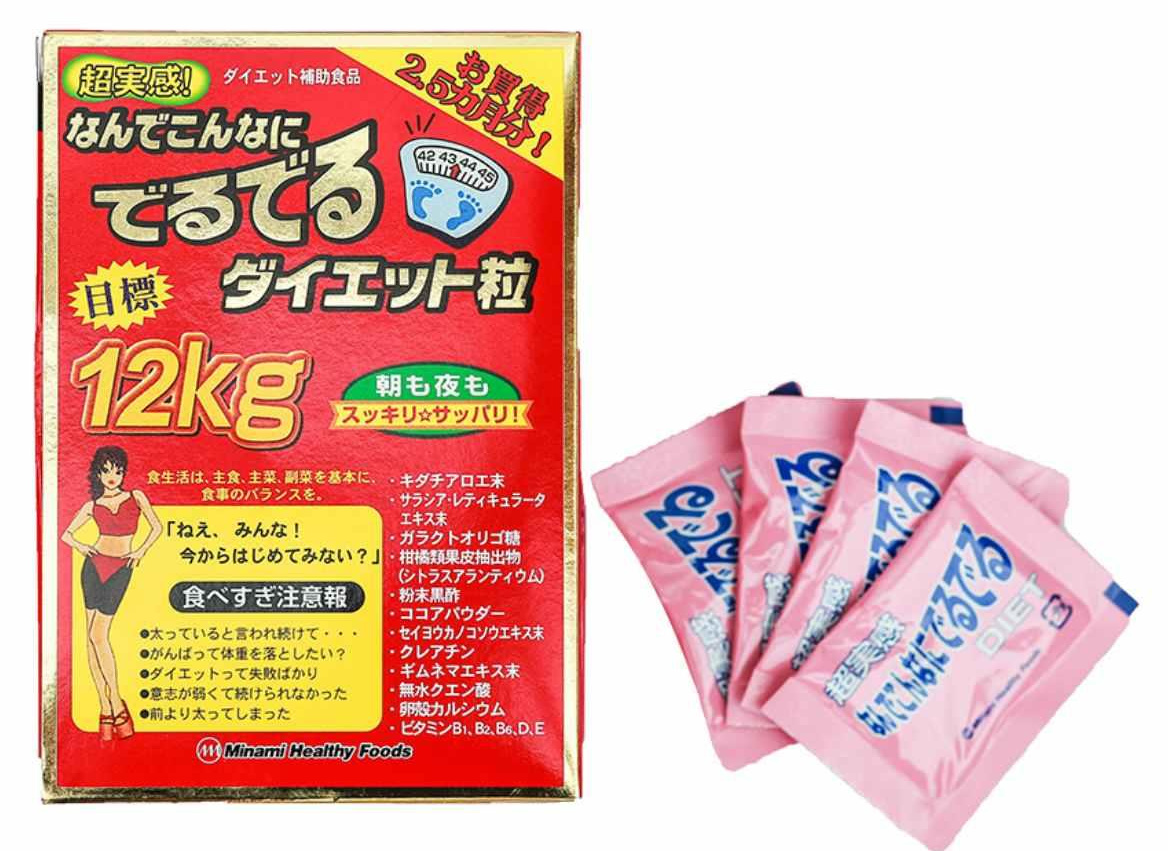 Thành phần của viên uống giảm cân Minami Healthy Foods Nhật Bản
