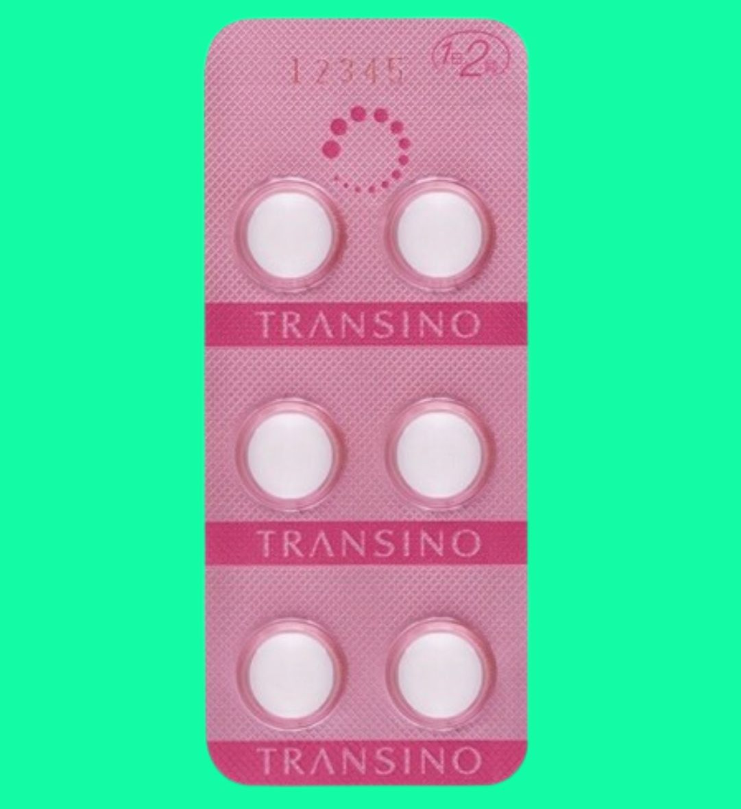 Thành phần của viên uống trị nám Transino 240 viên Nhật Bản Thành phần của viên uống trị nám Transino 240 viên Nhật Bản