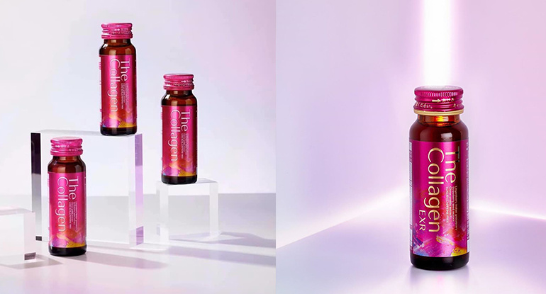 The Collagen EXR / LuxeRich (Dòng cao cấp - chai màu tím)