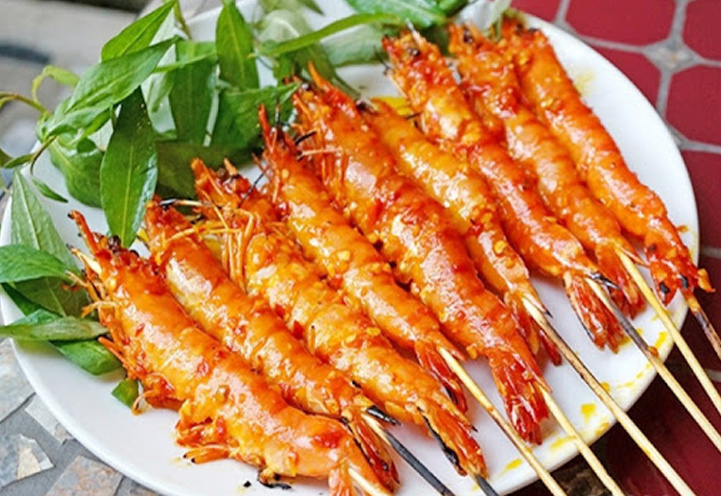 Tôm nướng