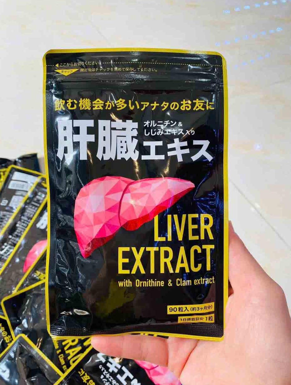 Viên uống bổ gan Liver Extract Seedcoms của Nhật Bản Viên uống bổ gan Liver Extract Seedcoms của Nhật Bản