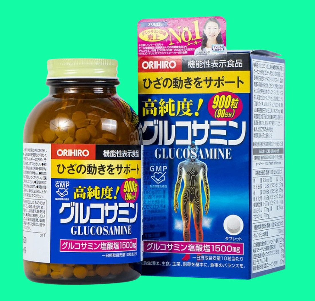 Viên uống bổ xương khớp Glucosamine Orihiro Nhật Bản Viên uống bổ xương khớp Glucosamine Orihiro Nhật Bản