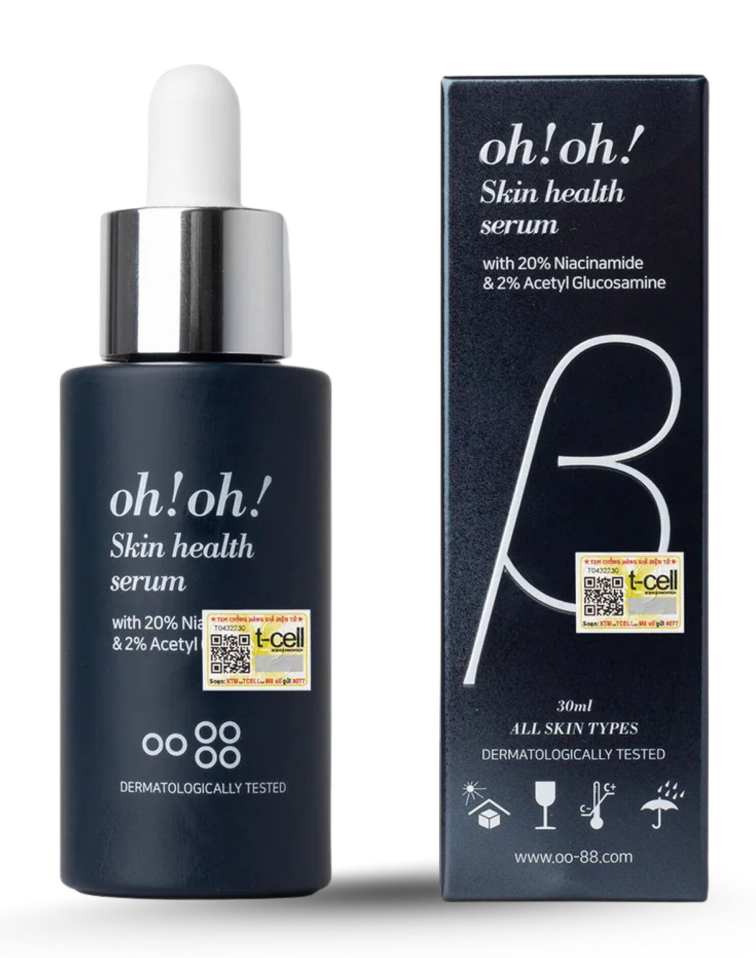 oh!oh! Skin Health Serum Tinh Chất Dưỡng Sáng Da 